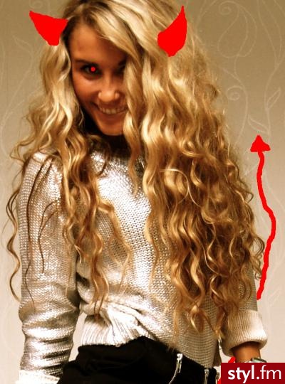 Blond Rozpuszczone Kręcone Na co dzień Długie Fryzury