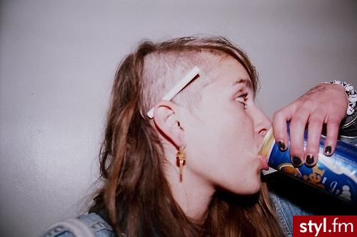 Punk Rock Alternatywne Średnie Fryzury