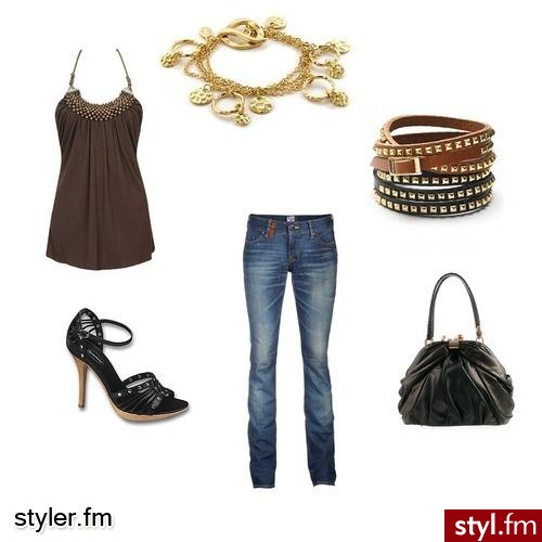 Zestaw brązowy - Styler