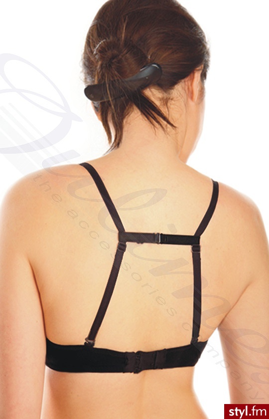 Julimex Ściągacz do ramiączek BA-01 (przezroczysty) - Biustonosze Bielizna Moda