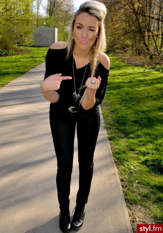 Blond Warkocze Proste Na co dzień Długie Fryzury