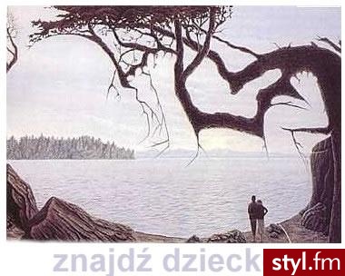 Złudzenia optyczne. Znajdź dziecko na obrazku - Misz-masz