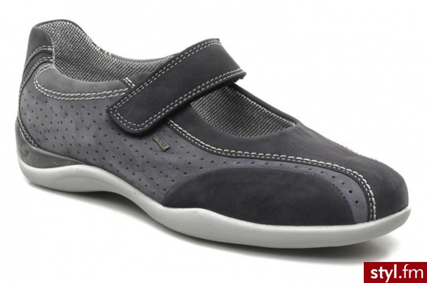 Ara BALERINKI STIGSU 39704 BY ARA (Niebieski) - Balerinki Buty Moda