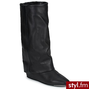 See by Chloé Buty MELIA-SB21199 Black - Kozaki Buty Moda