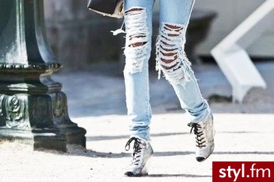 Jeansy Spodnie Moda