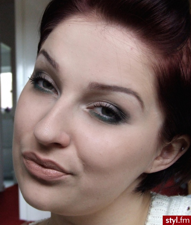 elizamakeup.blog.com - Midnight Turquoise - Wieczorowe Makijaże