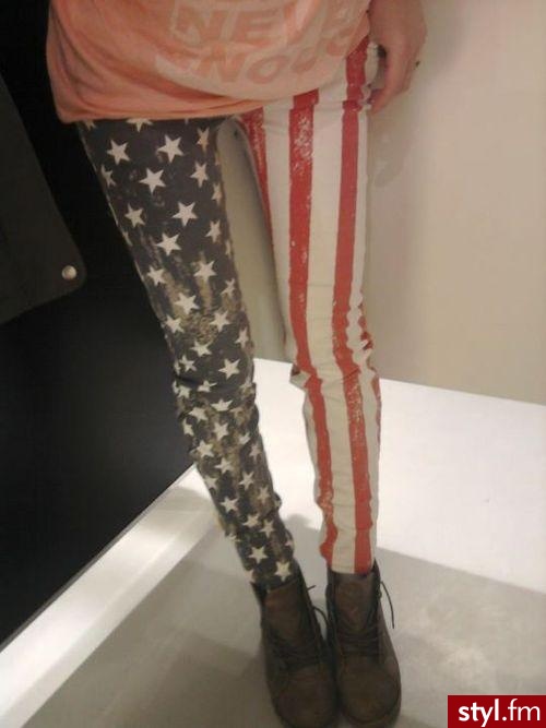 Jeansy Spodnie Moda