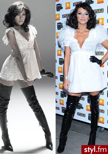 Cassie vs. Edyta Górniak ;) - Pozostałe Ciuchy Moda