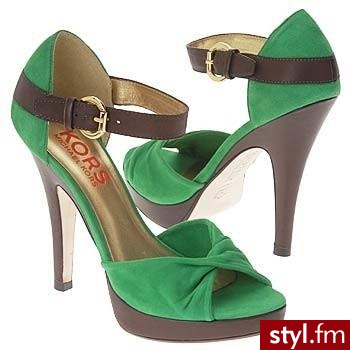 Michael Kors w żywej zieleni - 245$ - Pozostałe Buty Moda