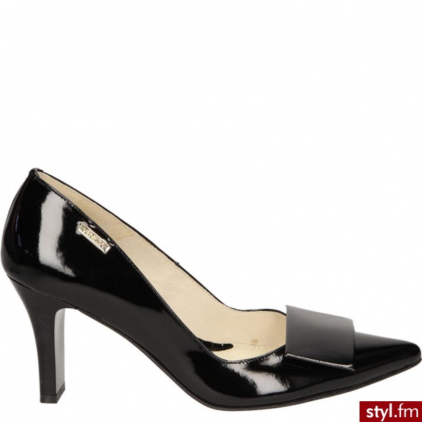 Venezia CzÓŁENKA SL6419189 NER - Szpilki Buty Moda