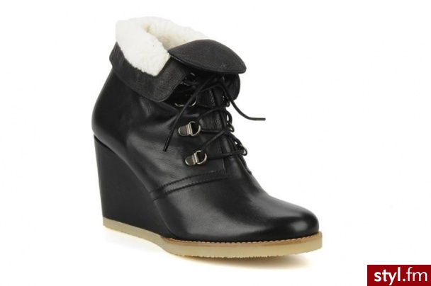 Emma Go PÓŁBUTY I BOTKI KEEN BY EMMA GO (Czarny) - Botki Buty Moda