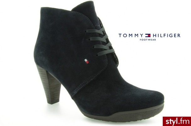Tommy Hilfiger BOTKI LINDSAY 2 MIDNIGHT - Botki Buty Moda