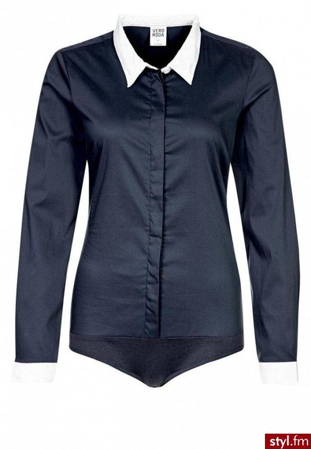 Vero Moda LANE Koszula niebieski (10102038) - Body Bielizna Moda