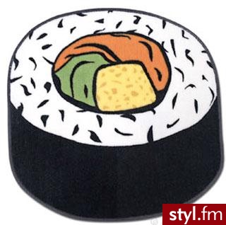 Łazienkowy dywanik sushi do kupienia za 19.99 dolców ;] - Misz-masz