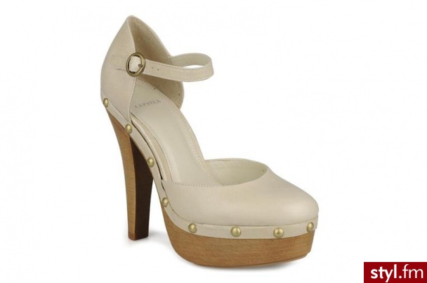Carvela CZÓŁENKA ACORN BY CARVELA (Beżowy) - Czółenka Buty Moda