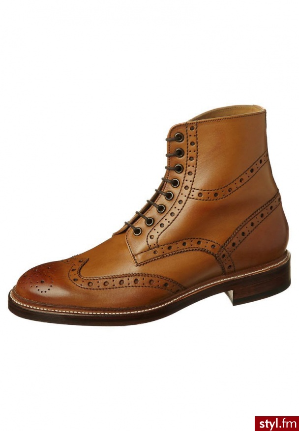 Oliver Sweeney WREN Botki brązowy - Botki Buty Moda