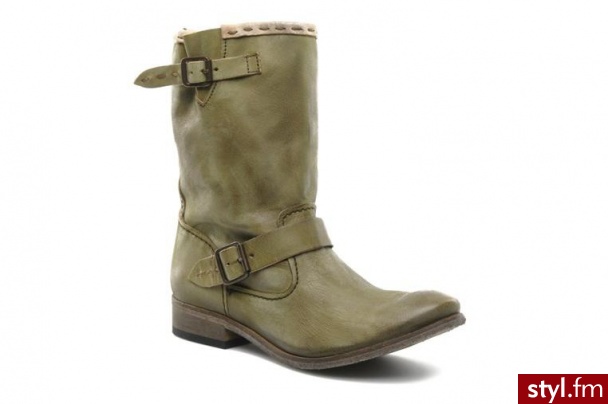 Koah PÓŁBUTY I BOTKI TIFFANY BY KOAH (zielony) - Botki Buty Moda