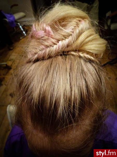 Blond Warkocze Proste Na co dzień Długie Fryzury
