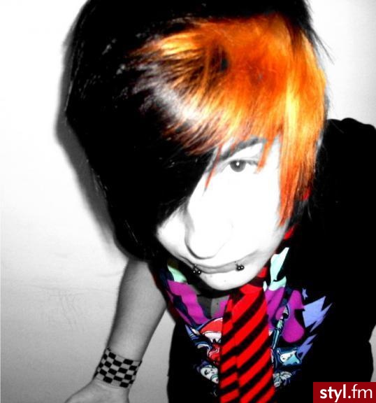 EMO Alternatywne Średnie Fryzury