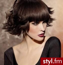Średnie Fryzury