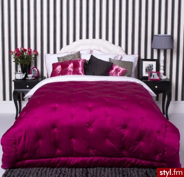 pink&black&white - Mój pokój Wnętrza