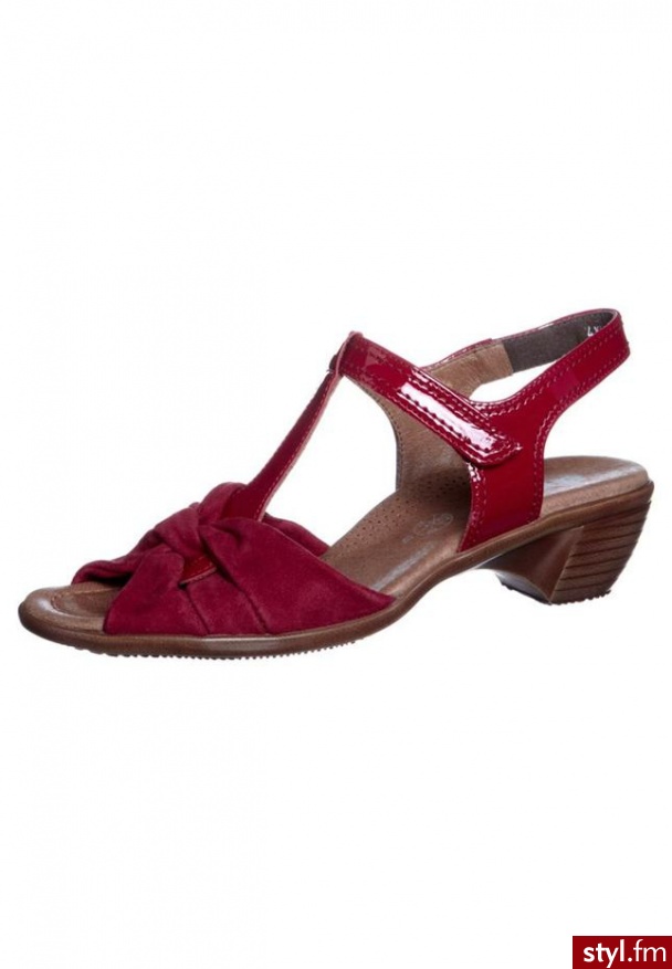 ara PRATO Sandały czerwony 12-35110 - Sandały Buty Moda