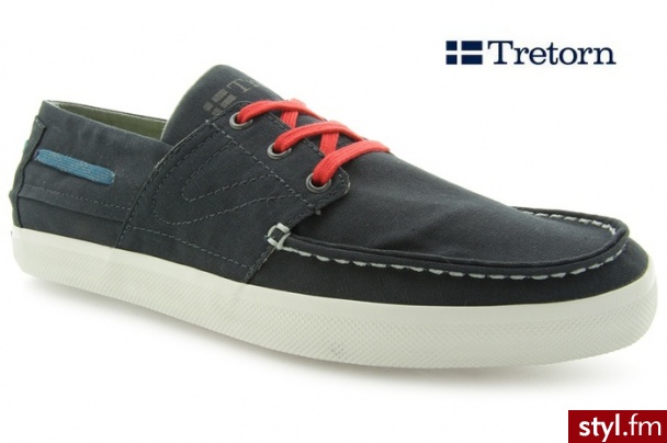 Tretorn PÓŁBUTY OTTO CANVAS PHANTOM BLACK - Półbuty Buty Moda