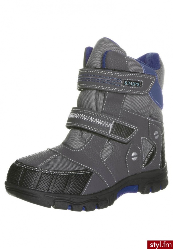 STUPS Śniegowce szary (467 154) - Pozostałe Buty Moda
