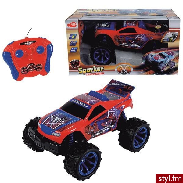 Simba Majorette Spiderman Rc Sparker 3089747 - Dziecko