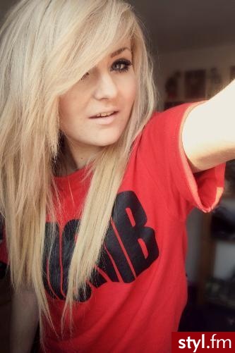 Blond Rozpuszczone Proste Na co dzień Długie Fryzury