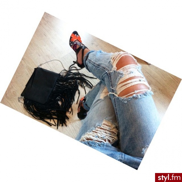 Jeansy Spodnie Moda