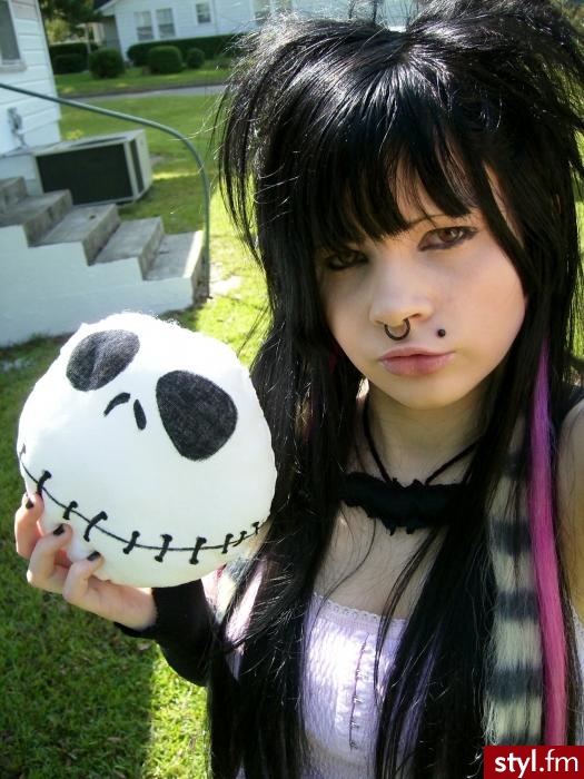 EMO Alternatywne Średnie Fryzury