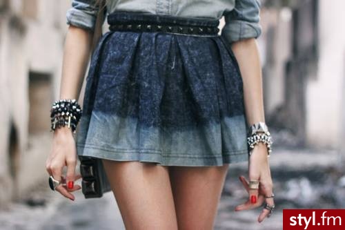 Krótkie Spódnice Moda