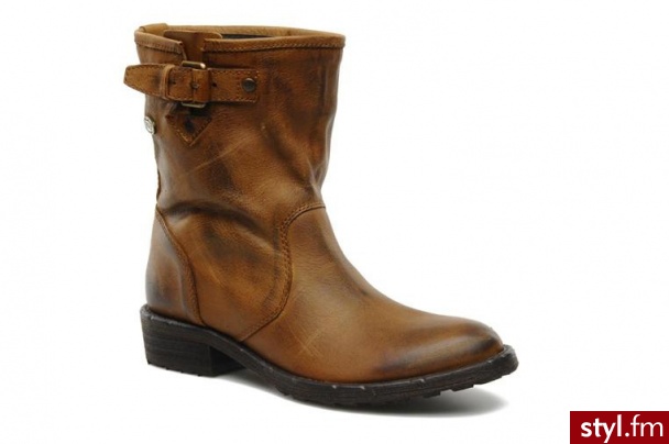 IKKS PÓŁBUTY I BOTKI HELOISE BY IKKS (Brązowy) - Botki Buty Moda