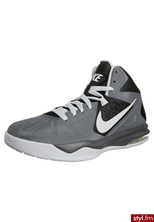 Nike Performance AIR MAX BODY U Obuwie do koszykówki szary 599350 - Body Bielizna Moda