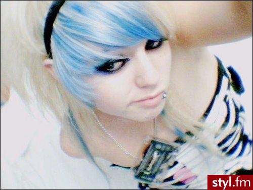 EMO Alternatywne Średnie Fryzury