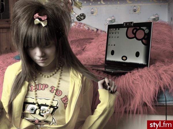 EMO Alternatywne Średnie Fryzury