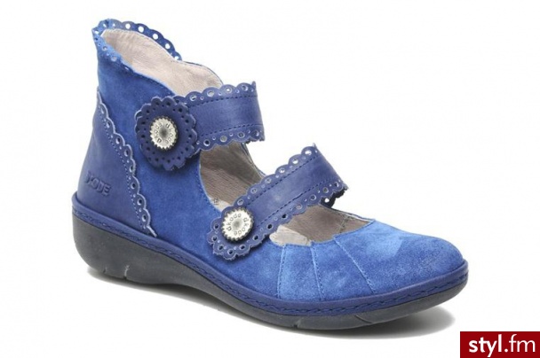 Dkode Balerinki Nani by (Niebieski) - Balerinki Buty Moda