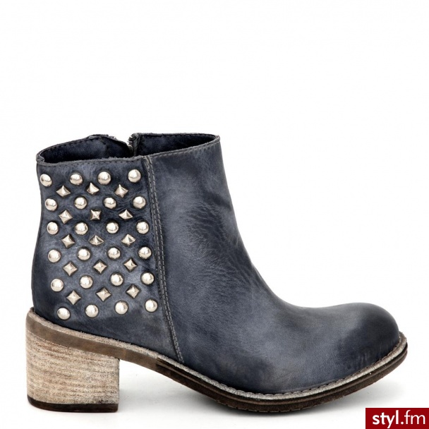 Venezia BOTKI F0506 NAB ANT - Botki Buty Moda