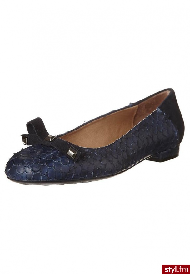 LAMICA BALERINY NIEBIESKI (zusca) - Balerinki Buty Moda