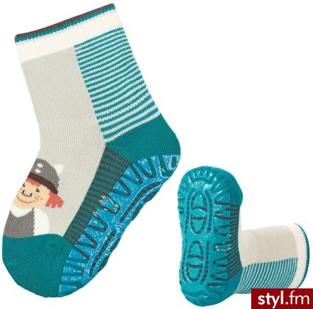 Sterntaler SKARPETKI ABS Z SILIKONOWĄ PODESZWĄ 25/26 ZIMA (81162) - Rajstopy Bielizna Moda