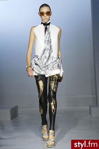 Anja Rubik 1.Ungaro 2.Balenciaga 3.Chanel 4.Moschino - Pozostałe Ciuchy Moda