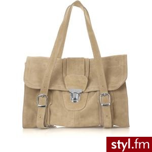 Suede satchel - Polyvore. Pobrano ze strony: http://www.polyvore.com/suede_satchel/thing?id=16240333 - Pozostałe Torebki Moda