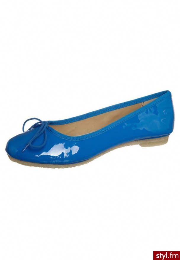 Clarks Originals LIA GRACE Baleriny niebieski (20353954) - Balerinki Buty Moda
