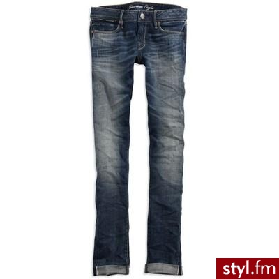 Women's AE Slouchy Skinny Jeans - American Eagle Outfitters - Polyvore. Pobrano ze strony: http://www.polyvore.com/womens_ae_slouchy_skinny_jeans/thing?id=18053546 - Pozostałe Ciuchy Moda