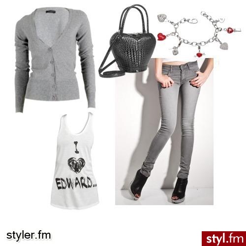 szaro.. szary zestaw. - Styler