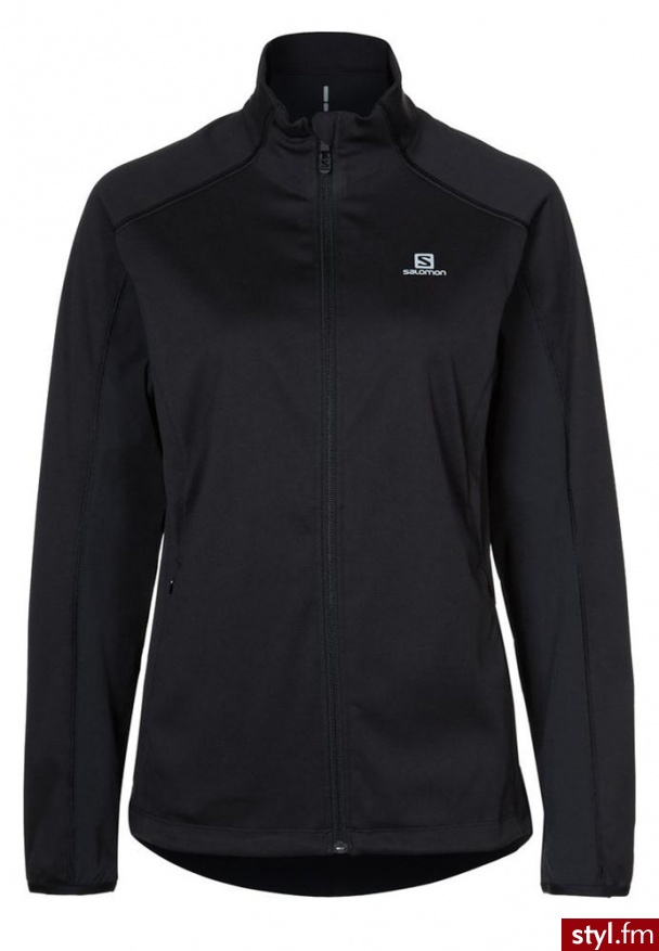 Salomon CHARVIN Kurtka Softshell czarny - Kurtki Okrycia Moda