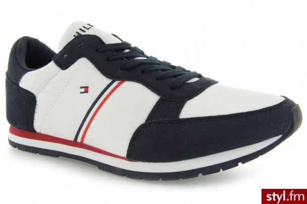Tommy Hilfiger LOIS MIDNIGHT/WHITE - Półbuty Buty Moda