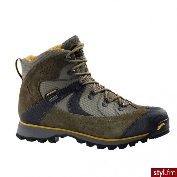 Dolomite Adamello Gtx Olive/Yellow Trekkingowe - Pozostałe Buty Moda