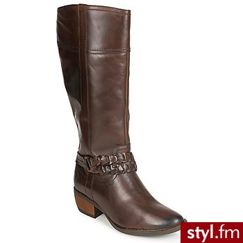 Hush puppies BUTY PENNINE 16BOOT Brunatny - Kozaki Buty Moda